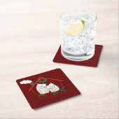 Kerstmis - Startkleding Kartonnen Onderzetters (Insitu)