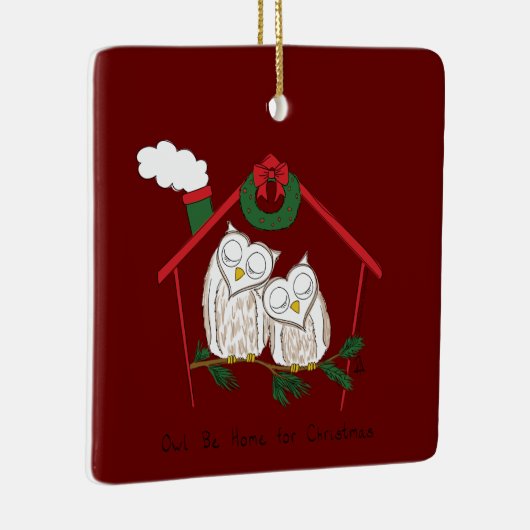 Kerstmis - Startkleding Keramisch Ornament (Rechts)