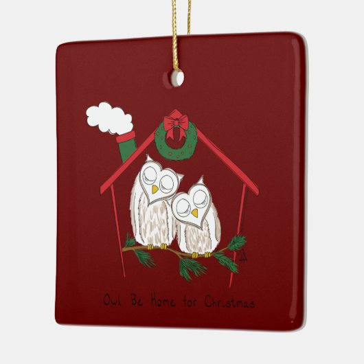 Kerstmis - Startkleding Keramisch Ornament (Links)