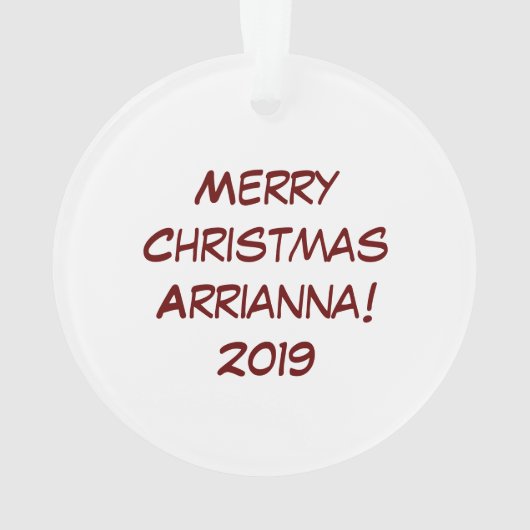 Kerstmis - Startkleding Ornament (achterkant)