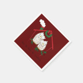 Kerstmis - Startkleding Servet (Hoek)