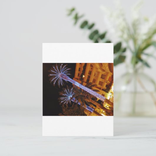 Kerstmis steekt Sicilië aan Feestdagenkaart (Staand voorkant)