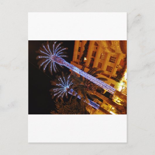 Kerstmis steekt Sicilië aan Feestdagenkaart (Voorkant)