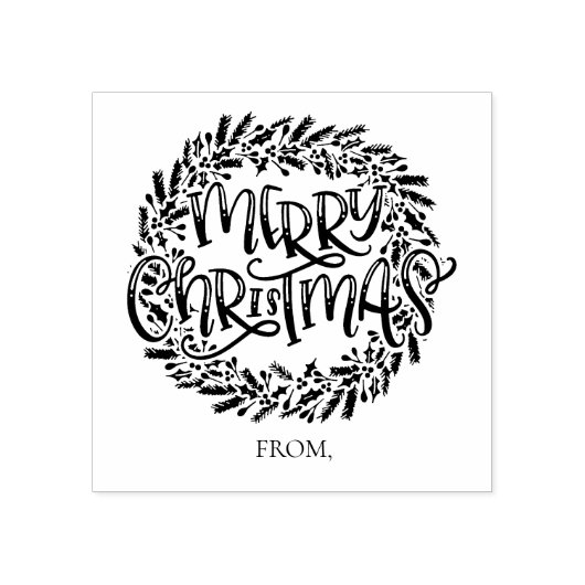 Kerstmis Stempel (Afrduk)