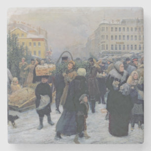 Kerstmis Stenen Onderzetter