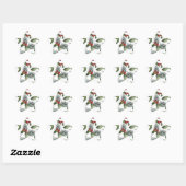 Kerstmis Ster Sticker (Vel)