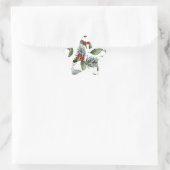 Kerstmis Ster Sticker (Tas)