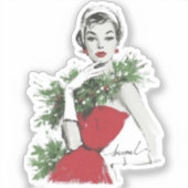 Kerstmis Sticker (Voorkant)
