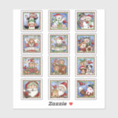 Kerstmis Sticker (Vel)