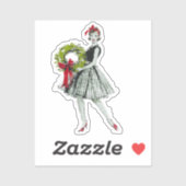 Kerstmis Sticker (Vel)
