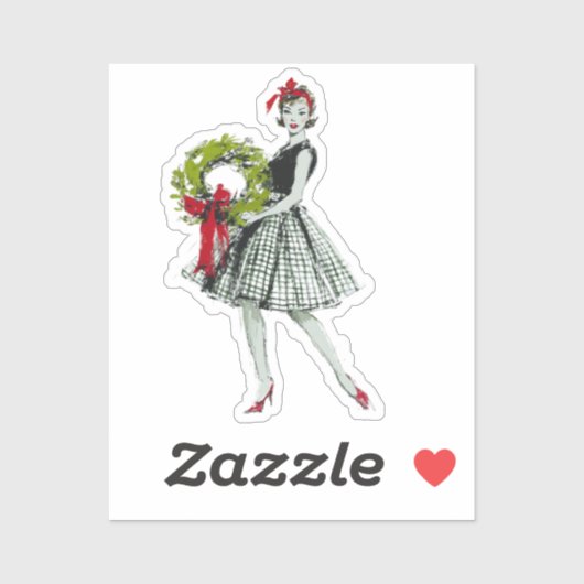 Kerstmis Sticker (Vel)