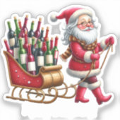 Kerstmis Sticker (Voorkant)