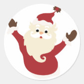 Kerstmis Sticker (Voorkant)