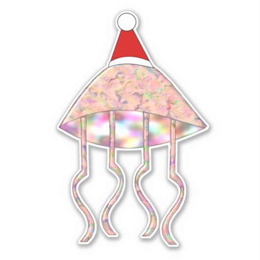 Kerstmis Sticker (Voorkant)