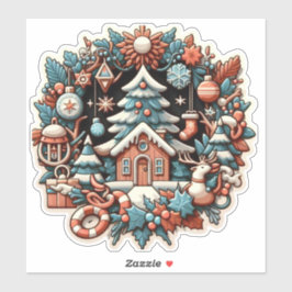 Kerstmis Sticker