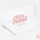 Kerstmis Sticker (Envelop)