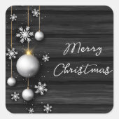 Kerstmis Sticker (Voorkant)