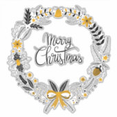 Kerstmis Sticker (Voorkant)