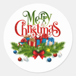 Kerstmis Sticker – Feestelijke Cadeaus & Dennentak