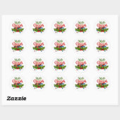 Kerstmis Sticker – Festieve Cadeaus & Dennentak (Vel)