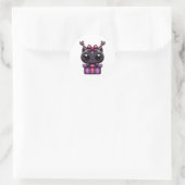 Kerstmis Sticker van Buitenaards Wezen 3 (Tas)