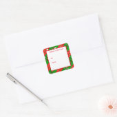 Kerstmis Stickers (Envelop)