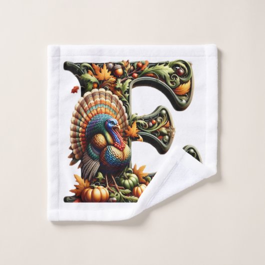 Kerstmis stijl cadeau met letter E Bad Handdoek (Wasdoekje)