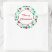 Kerstmis Stippen Stickers (Tas)