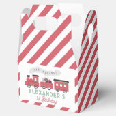 Kerstmis Stoomtrein Kinderen Verjaardag Bedankdoosjes (Geopend)