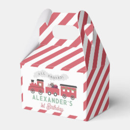 Kerstmis Stoomtrein Kinderen Verjaardag Bedankdoosjes