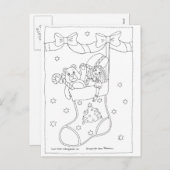 Kerstmis stoppen feestdagenkaart (Voorkant / Achterkant)