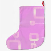 Kerstmis stoppen grote kerstsok (Achterkant)