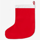 Kerstmis stoppen grote kerstsok (Achterkant)