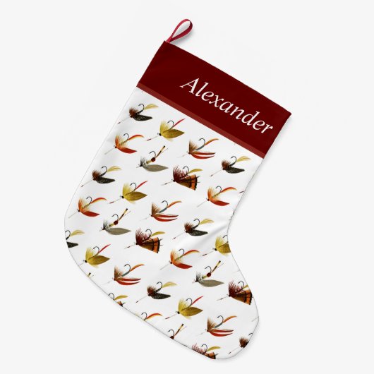 Kerstmis stoppen grote kerstsok (Voorkant (Hangend))