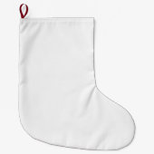 Kerstmis stoppen grote kerstsok (Voorkant)