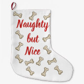 Kerstmis stoppen grote kerstsok (Voorkant)