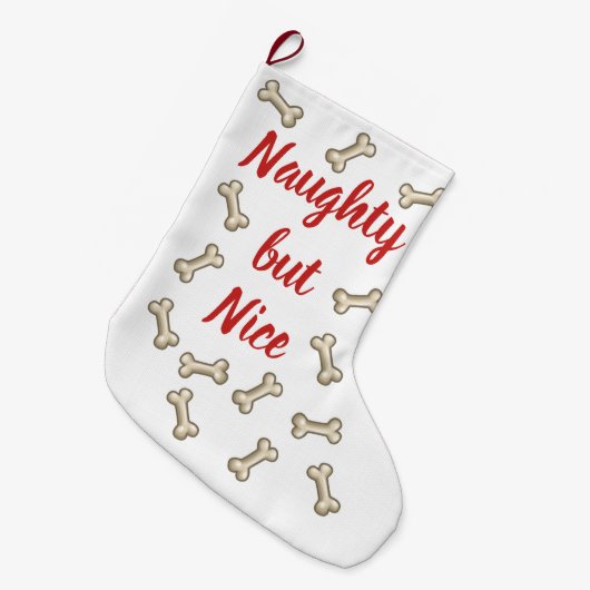 Kerstmis stoppen grote kerstsok (Voorkant (Hangend))