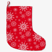 Kerstmis stoppen grote kerstsok (Voorkant)