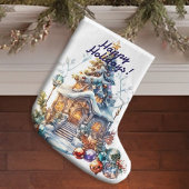 Kerstmis stoppen grote kerstsok