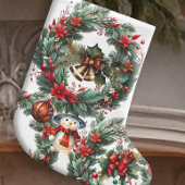 Kerstmis stoppen grote kerstsok