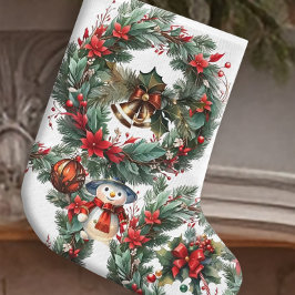 Kerstmis stoppen grote kerstsok