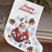 Kerstmis stoppen grote kerstsok