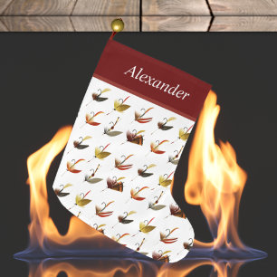 Kerstmis stoppen grote kerstsok