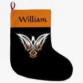 Kerstmis stoppen grote kerstsok (Voorkant)