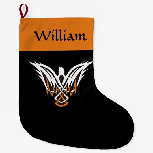 Kerstmis stoppen grote kerstsok (Voorkant)