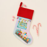 Kerstmis stoppen kerstsok<br><div class="desc">Mijn creaties voegen een vleugje plezier toe aan een verscheidenheid aan items, waaronder kaarten, vernieuwende t-shirts, stickers, mokken, decoratieve borden en een reeks boeiende collecties. Laten we elke verjaardag omzetten in een onvergetelijke reis van blijdschap en hartelijke wensen met mijn bijzondere design.</div>