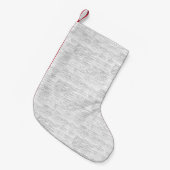 Kerstmis stoppen kleine kerstsok (Voorkant (Hangend))