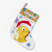 Kerstmis stoppen kleine kerstsok (Voorkant (Hangend))