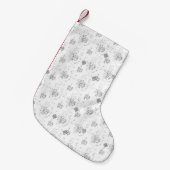 Kerstmis stoppen kleine kerstsok (Voorkant (Hangend))