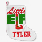 Kerstmis stoppen kleine kerstsok (Voorkant)